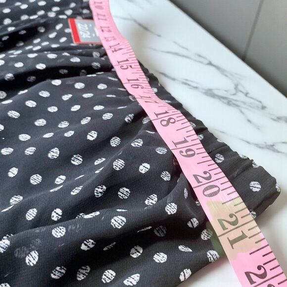 Vintage Avenue Pull-On Maxi Skirt Sz 22/24 Boho Fall Layer Handkerchief Hem NWT - Picture 7 of 8